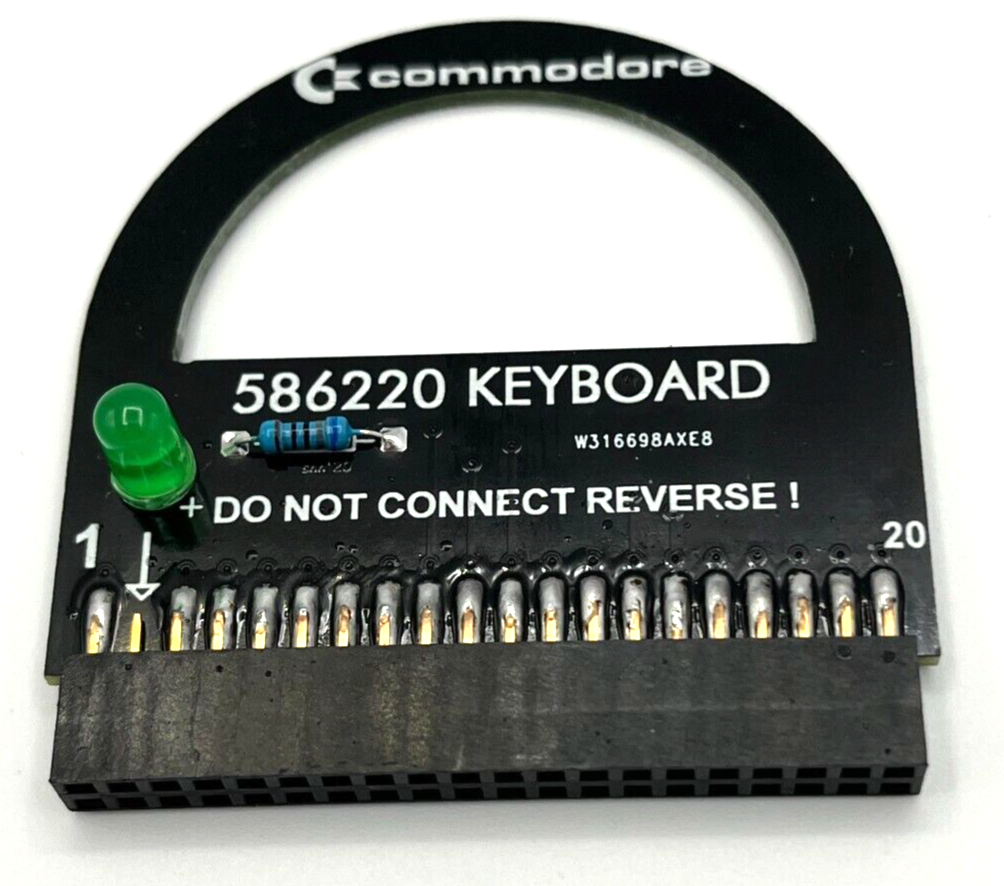 Commodore 64 Dead Test & Diagnostic Cartridge & Test Harness Set - USA seller