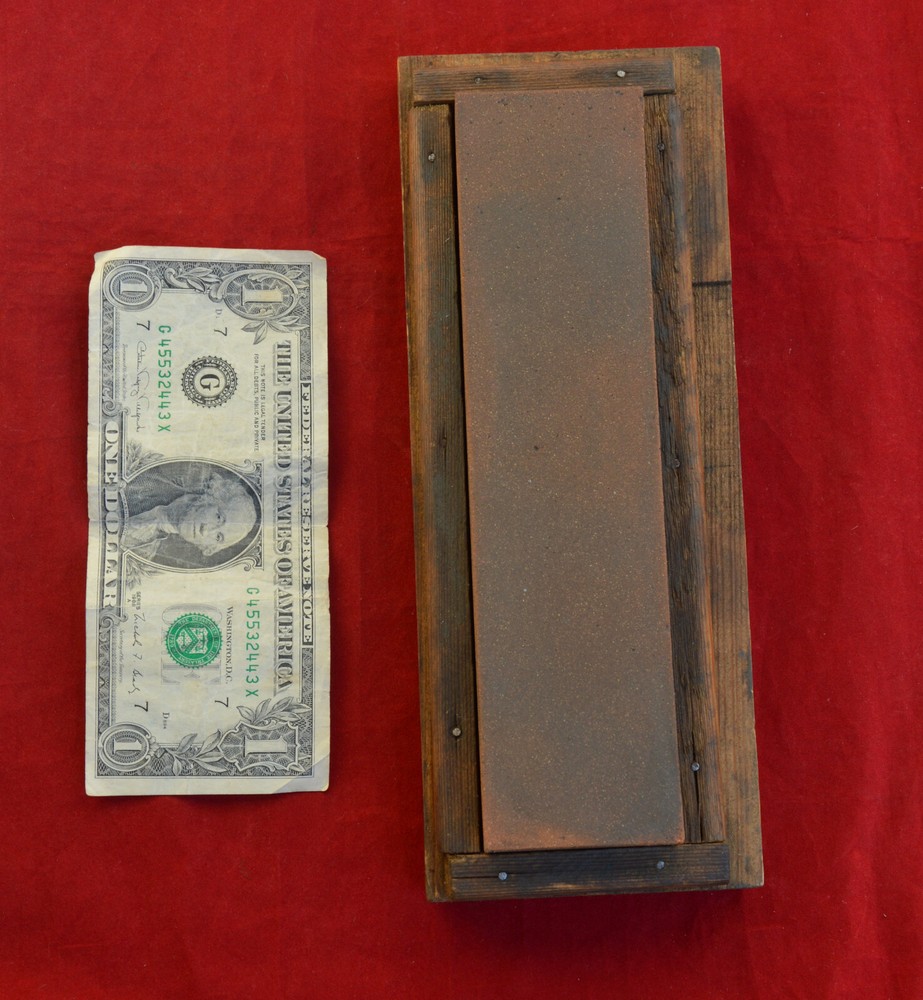 Vintage German Sharpening Razors Knife Stone