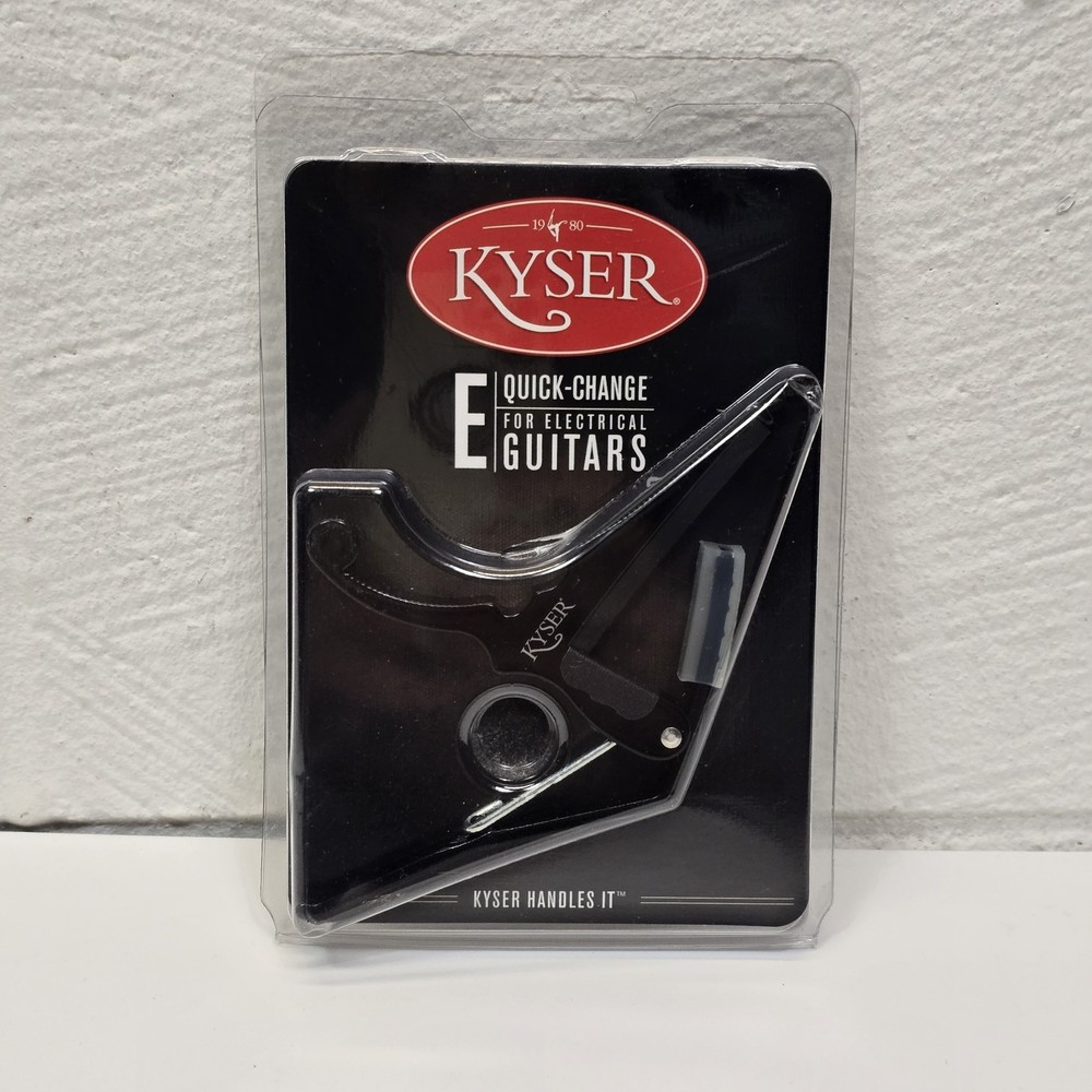 1980 Kyser E Quick - Change for Electrical Guitars, Black. New