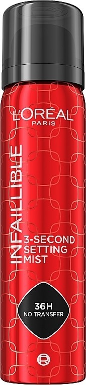 L'Oreal Paris Infallible 3-Second Setting Spray Mist 36H Original Formula