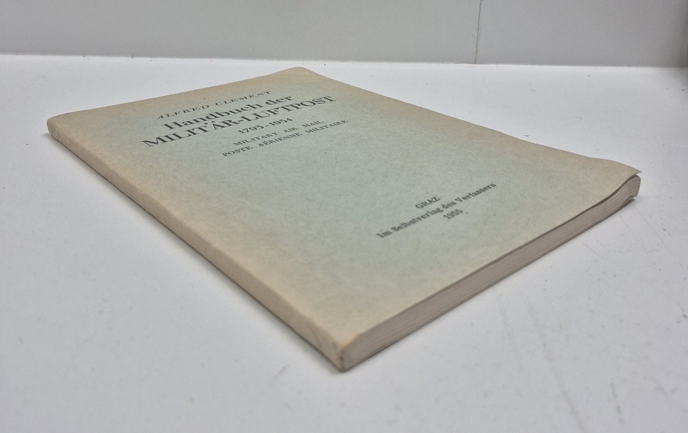 Vtg German Postage Alfred Clement 1793-1954 Military Air Mail Philately Guide