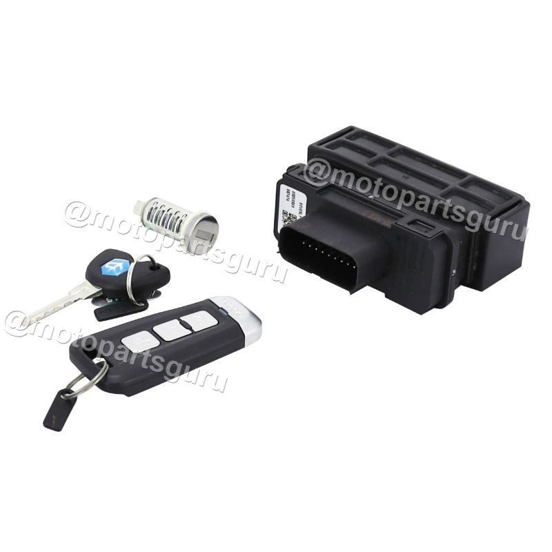1D004865 OEM Complete Electronic Keyless Ignition Device Kit Piaggio Beverly 400