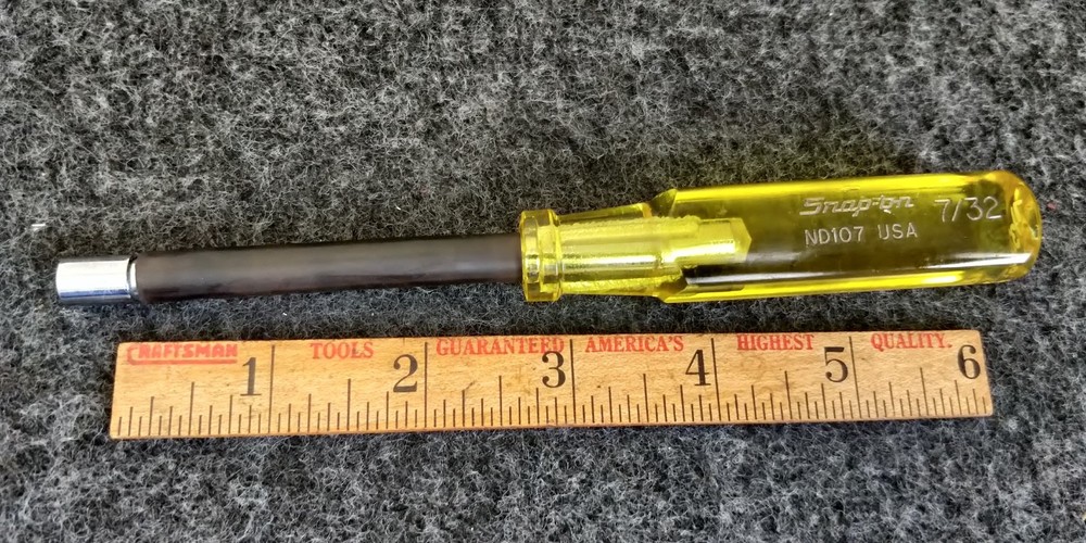 Snap On Tools ND107 Nutdriver 7/32" Nut Driver