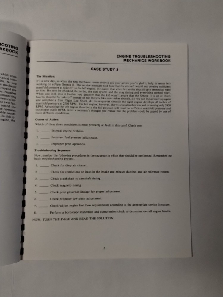 Continental The Professional Mechanics Training Program Engine Troubleshooting