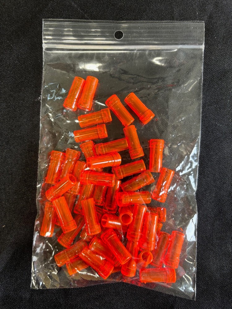 Four Dozen Flat Crossbow Nocks Orange