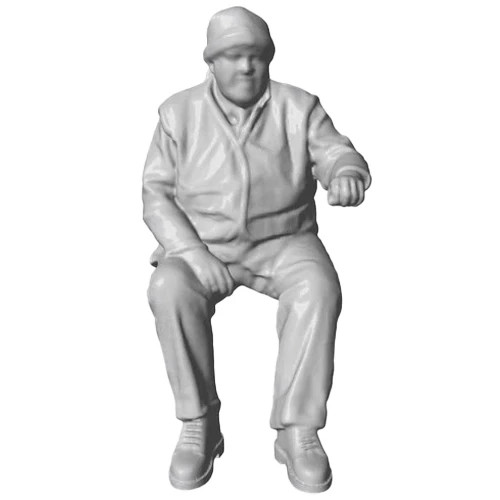 ENGINEER & FIREMAN Resin Print 1/87 HO Scale SET OF 9