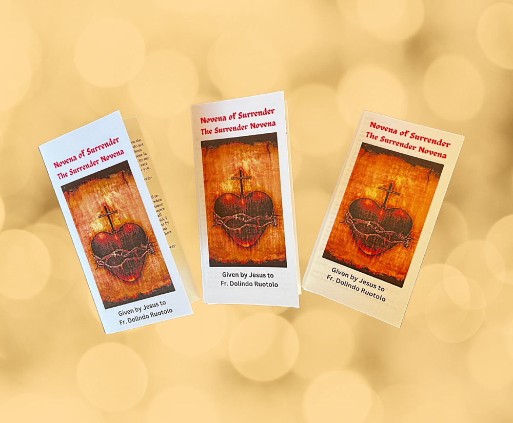 3Pack The Surrender Novena Prayer Fr. Dolindo