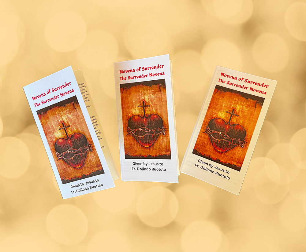 3Pack The Surrender Novena Prayer Fr. Dolindo