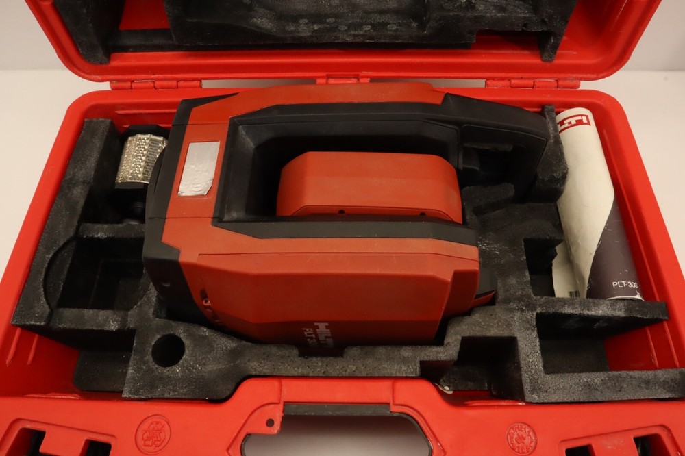 Hilti PLT 300 TOTAL STATION DIGITAL PRECISE LAYOUT TOOL COMPLETE SYSTEM