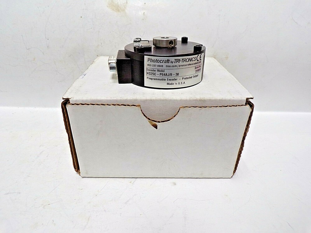 PHOTOCRAFT TRI-TRONICS PROGRAMMABLE ENCODER, HS25C-P64AJ/8-30 ,228826 -SERIAL