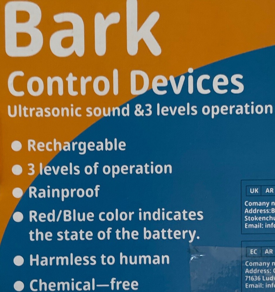 Bark Control Device 2-Pack