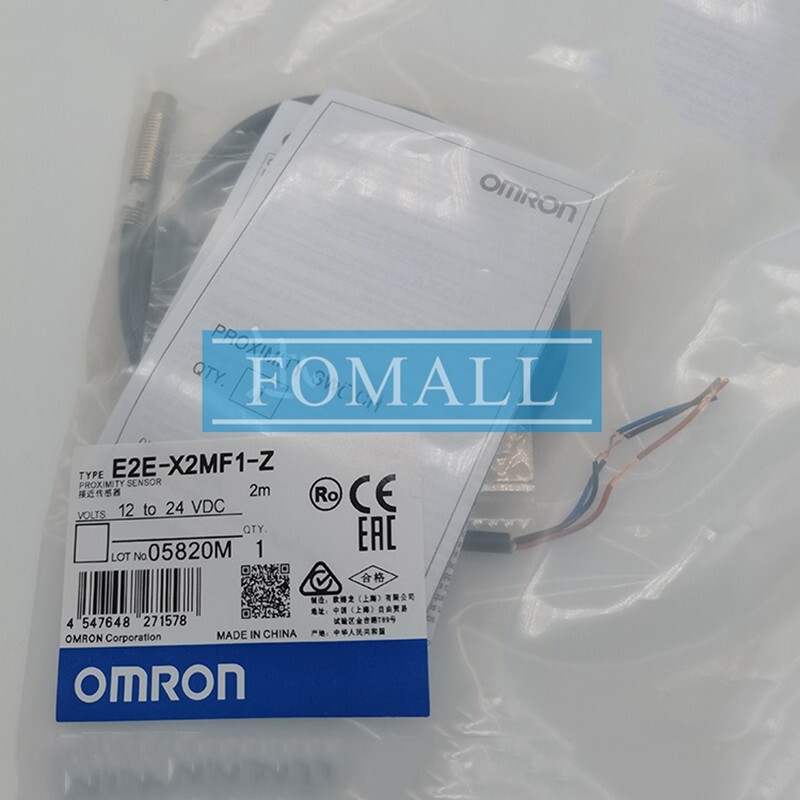 1Pcs New For OMRON Proximity switch sensor E2E-X2MF1-Z 2m 12-24VDC