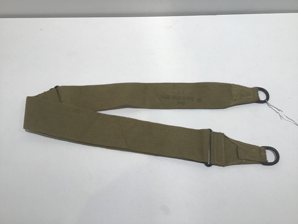 Pre War US M1936 GP General Purpose Shoulder Strap- 1940 Globe Sales & Mfg. Co.