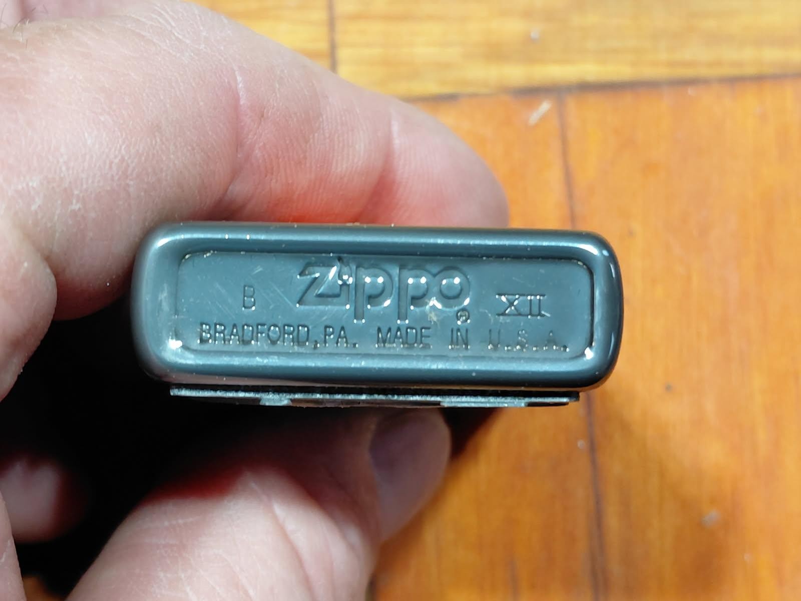 Zippo CAMEL Lighter 4 Aces Poker, New! Midnight Chrome, Vintage Sealed