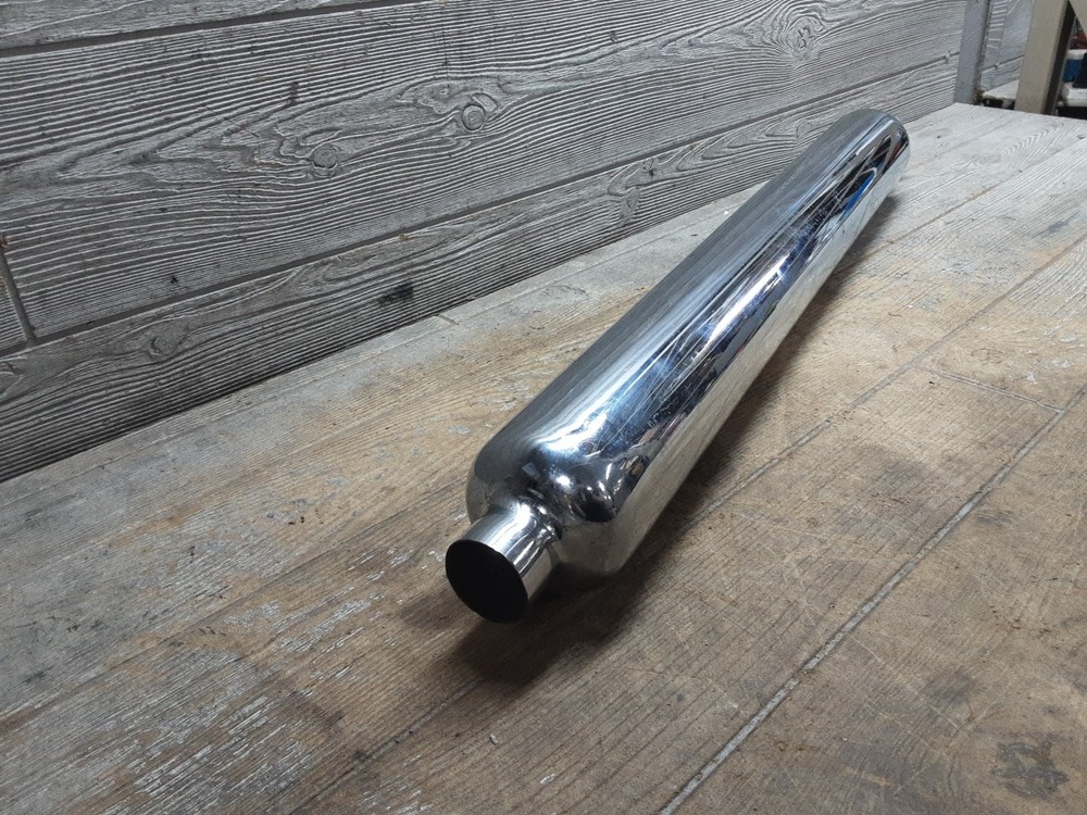 UNIVERSAL MUFFLER SILENCER EXHAUST REV-00 #40