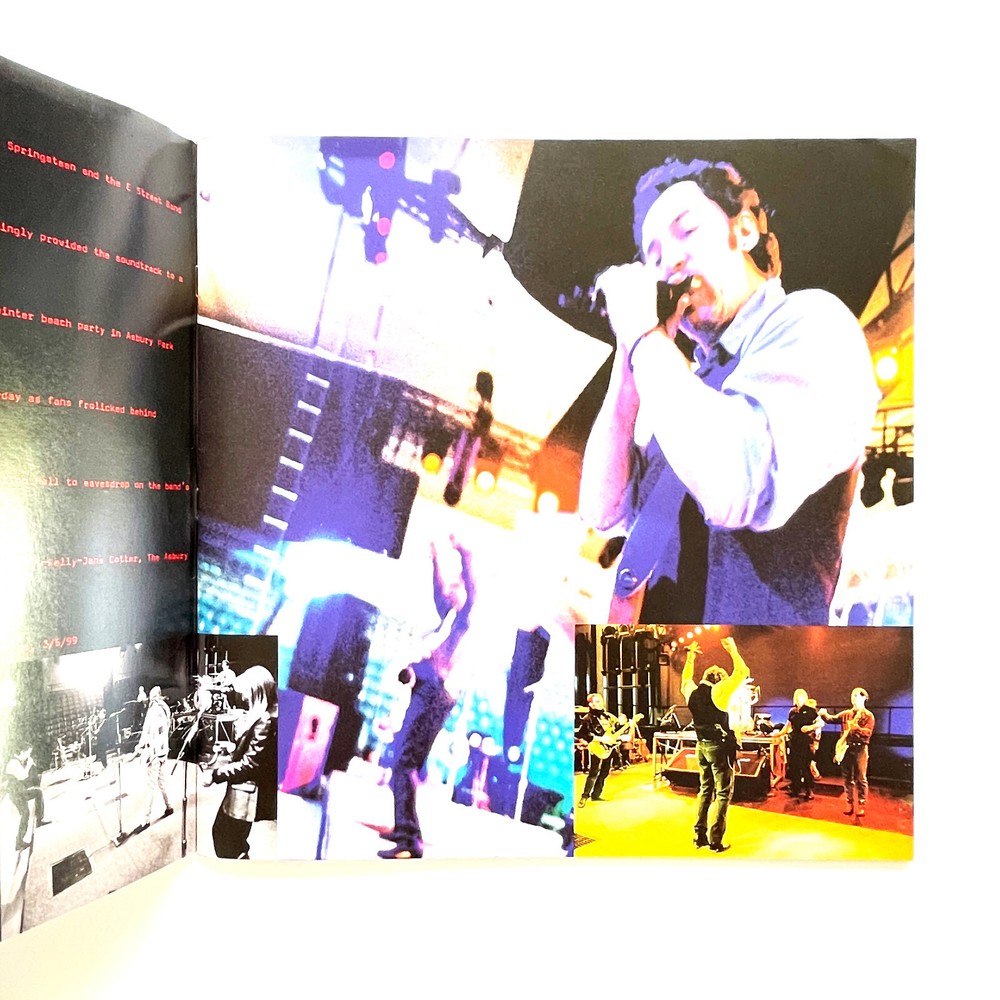 1999 Bruce Springsteen & The E Street Band Concert Tour Program • Programme Book