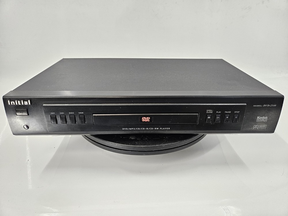 Initial DVD-2540 DVD/MP3/CD/CD-R/CD-RW Player - Tested GC-5259