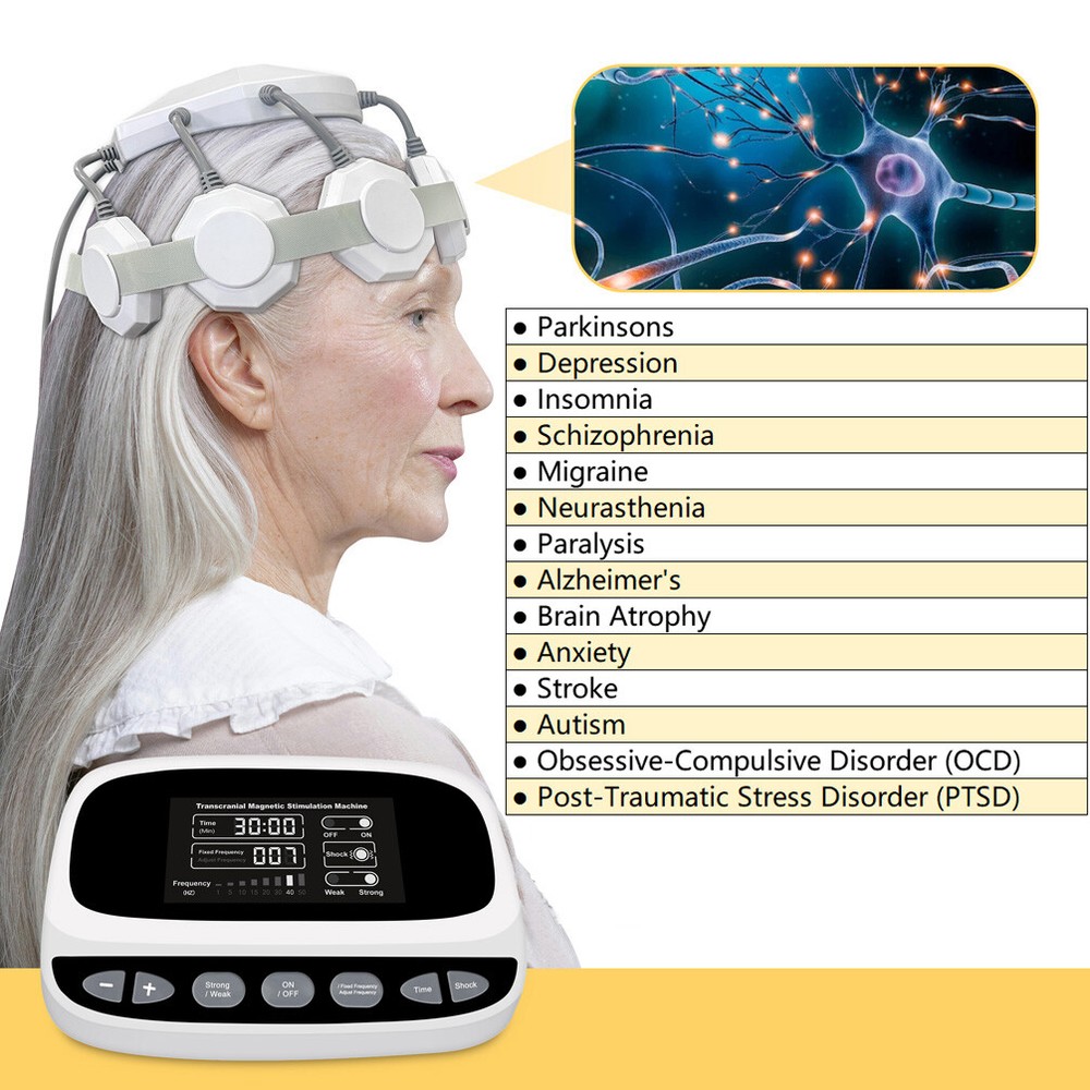RTMS Transcranial Magnetic Stimulation Device for Depression Anxiety Insomnia