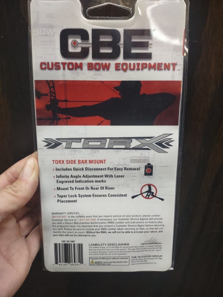 CBE Torx side Bar Mount