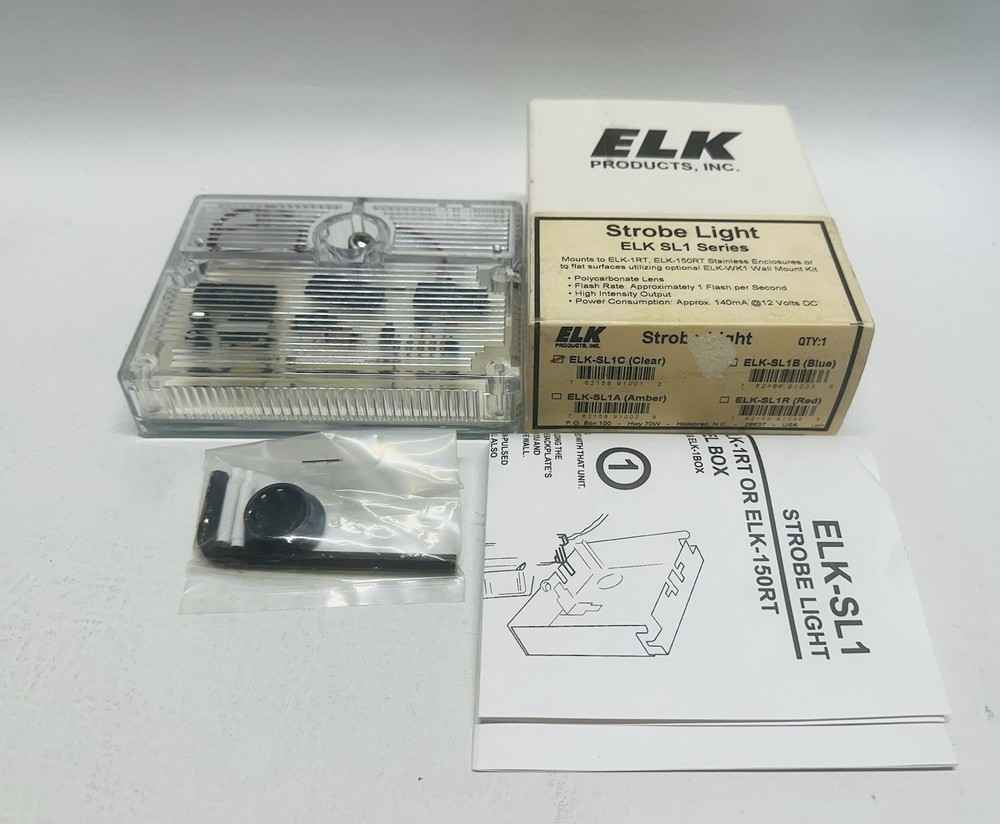 NEW ELK-SL1 Strobe Light Clear