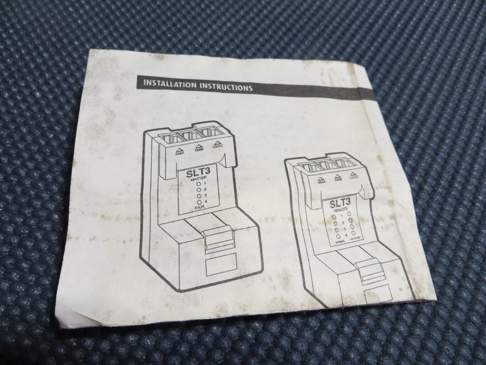 Molex Mod-Tap SLT3 Cable TesterS Master And Remote with Manual