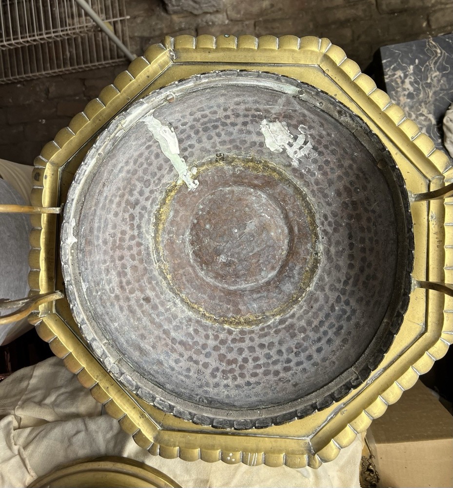 Beautiful Vintage Brass Middle Eastern Brazier