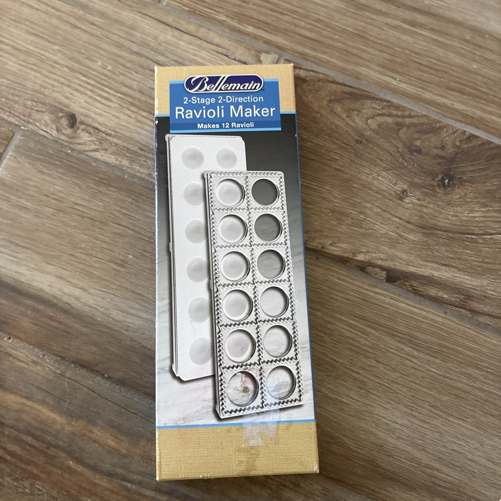 Bellemain 2 Stage 2 Direction RAVIOLI Maker - Makes 12