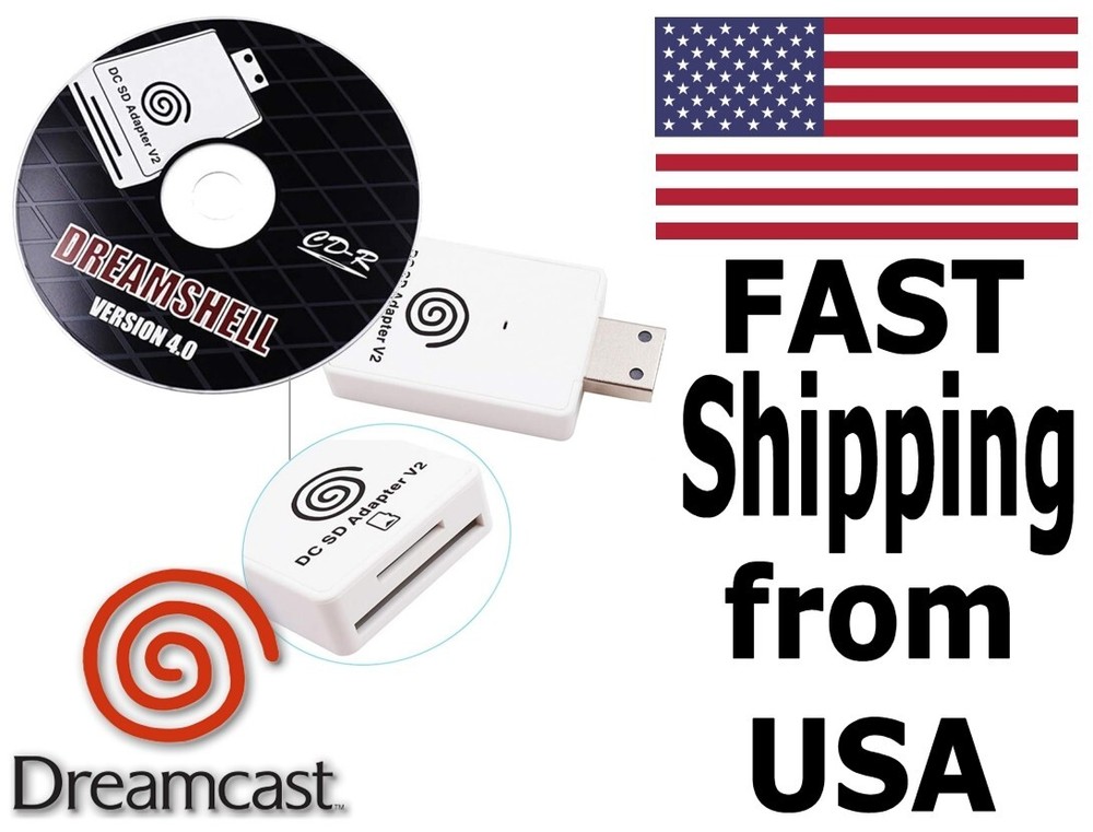 DC-SD Reader w/Dreamshell CD | Sega Dreamcast