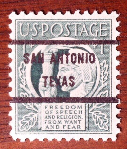 JM: US PRECANCEL COMPLETE BUREAU TEXAS LISTING, PICK AND CHOOSE