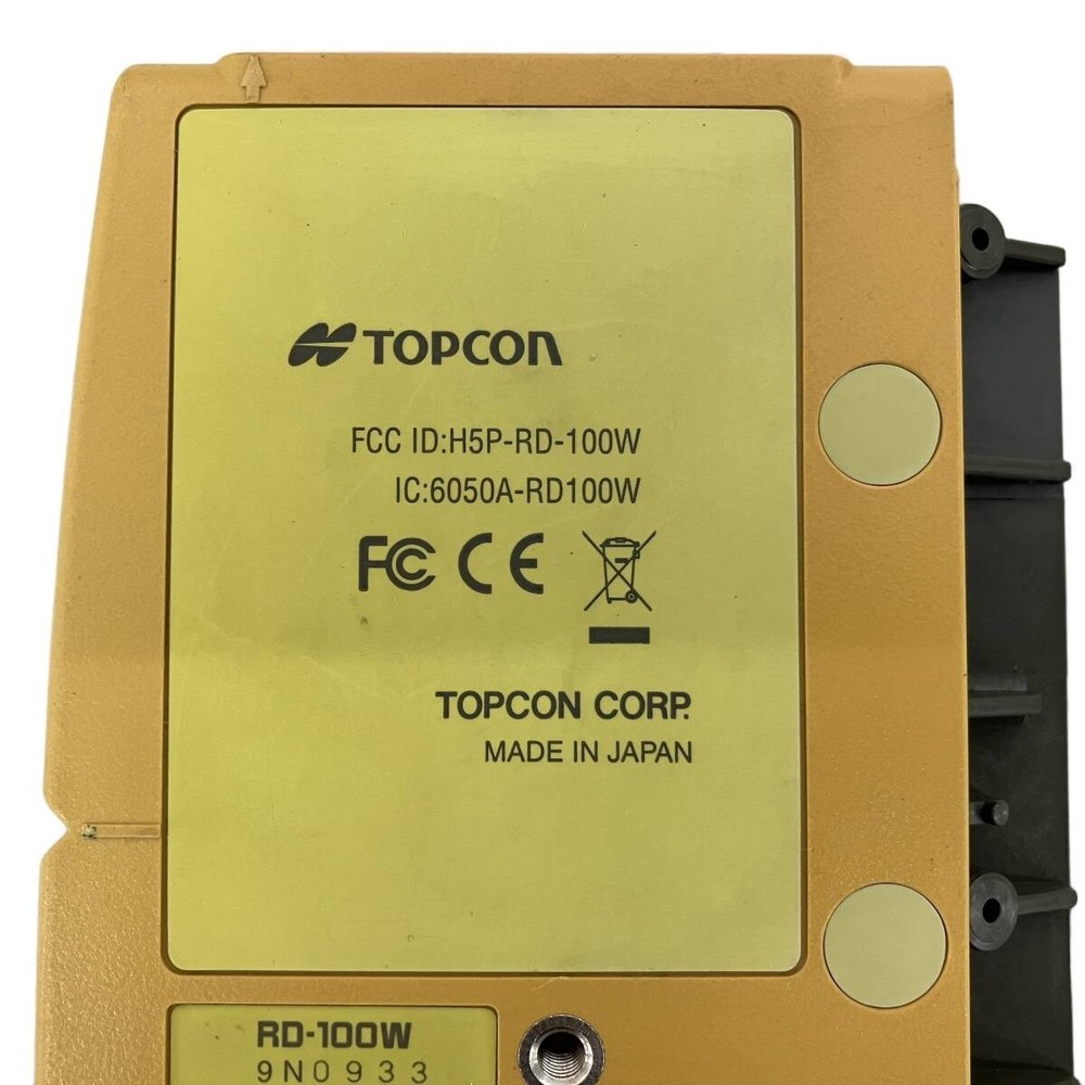 Topcon Laser Receiver Model LS-B110W + RD-100W USED