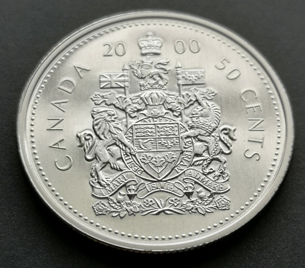 *** CANADA  50  CENTS   2000  ***  SPECIMEN  ***