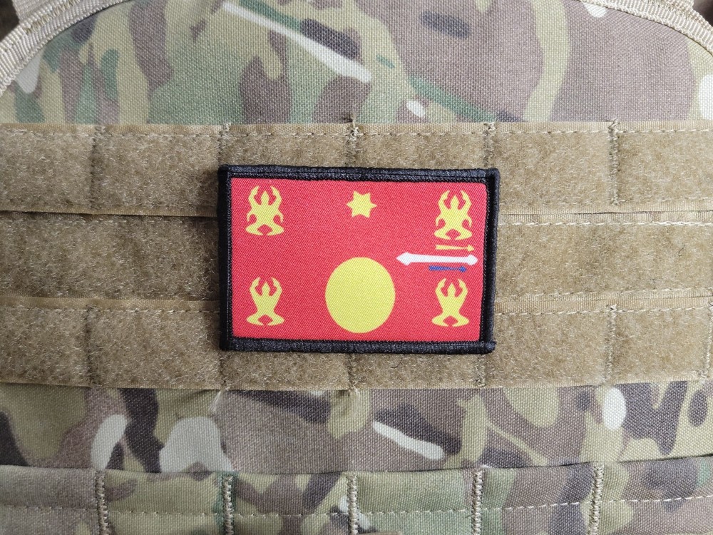 Hmong Flag Tactical hook Military Morale Patch