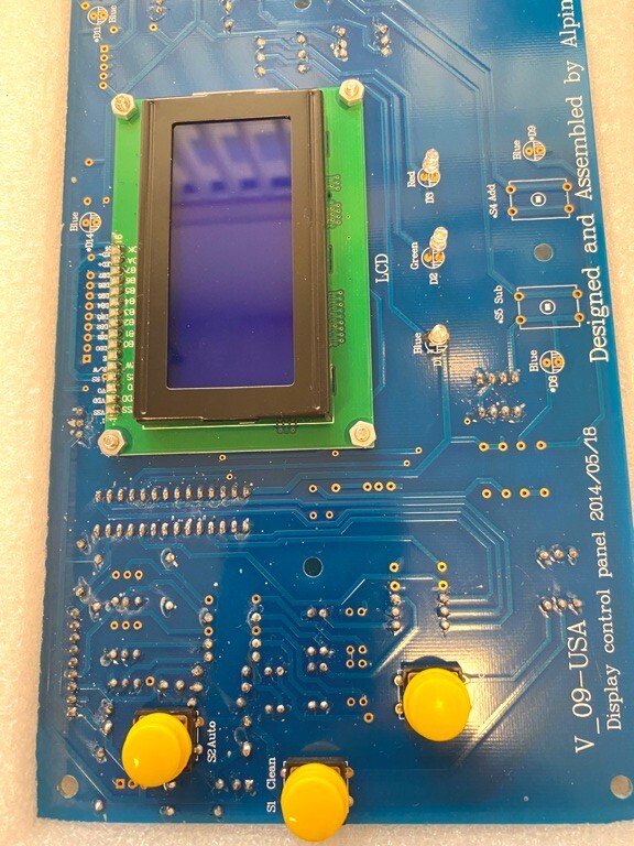 Ice Cream Machine Display Control Panel Board/ New Part/ Alpine 360a