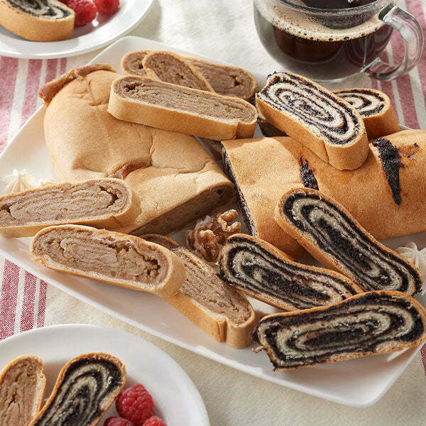 Poppy Seed Filled Kolachi Roll