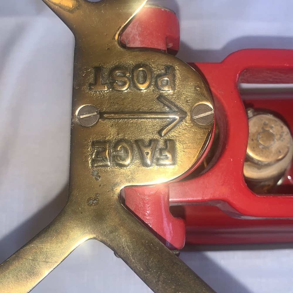 Restored 1900s Detect-O-Gram Over Under Candy Scale