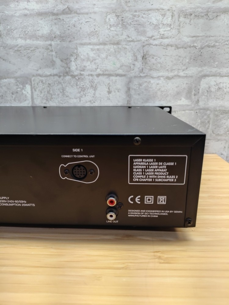 Gemini CDX- 2400 Rackmount Dual CD Player