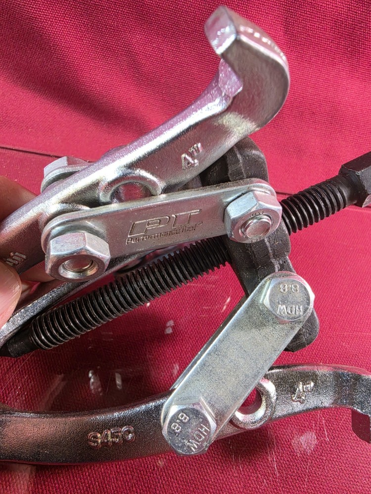 Performance Tool Gear Puller Set 3"&4" Jaw Pullers Bearing Pulley NOS