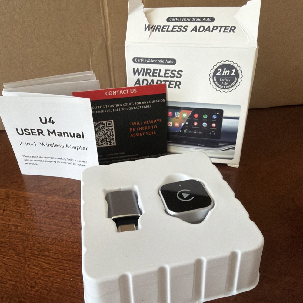 Car Play And Android Auto Wireless Adapter 2-n-1  **FREE SHIPPING **