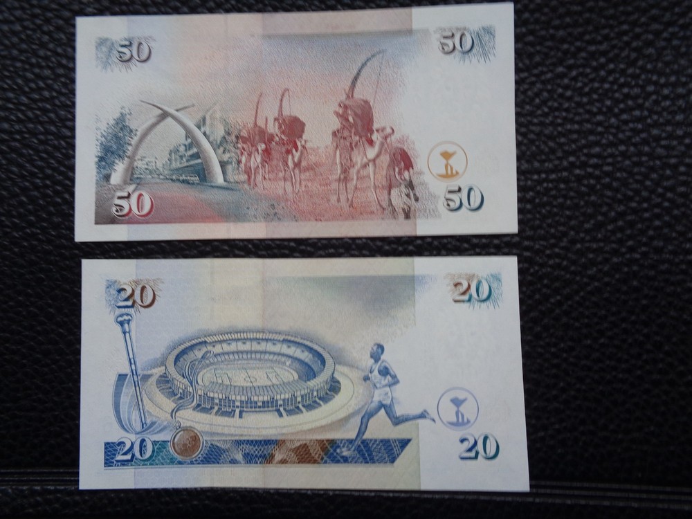 UNC, Kenya Banknotes