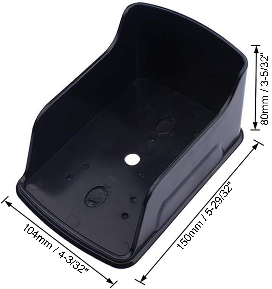Plastic Shell for Access Control Keypad Waterproof Rain Cover Rainproof 2-Pc