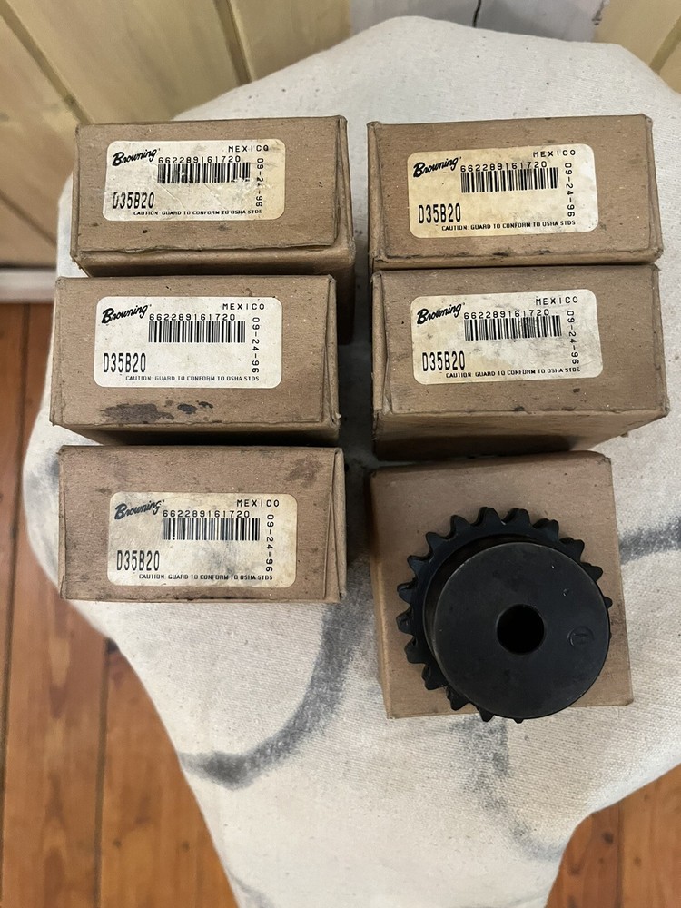 NOS Browning D35B20 Roller Chain Sprocket