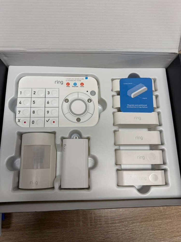 Ring Alarm Wireless Security Kit Home System 10 Piece. OPEN BOX
