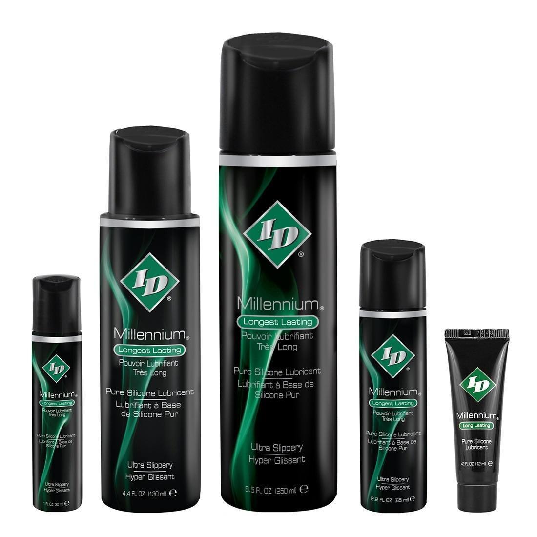 ID Millennium Longest Lasting Silicone Based Personal Sex Lube Adult Lubricant