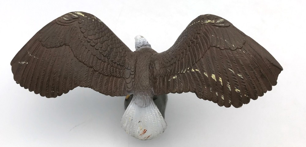 Papo 2005 BALD EAGLE Wings Spread Animal Figure