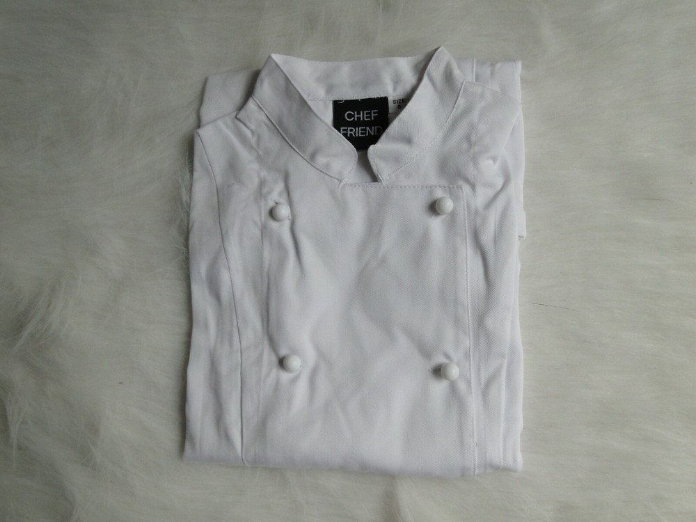 Lady's Chef Jacket White with Long Sleeves