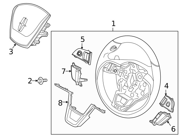 Genuine Ford Motorcraft Switch SW-8409