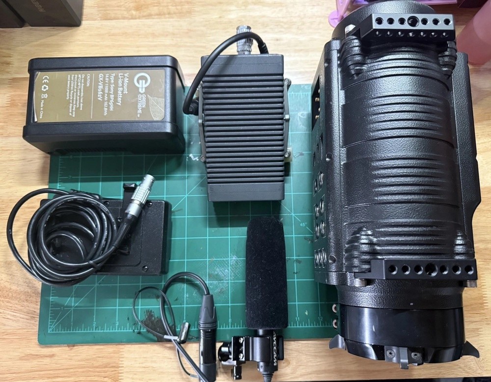 Powers On - Red One Mysterium-X MX camera 4K Digital Camera.