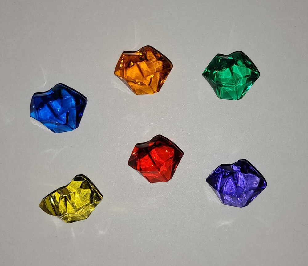 Marvel Avengers: Endgame Infinity Stones Acrylic Replicas
