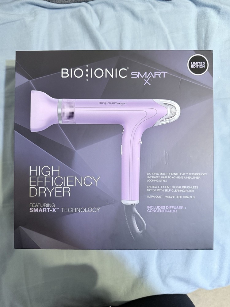 Bio Ionic SMART-X High Efficiency Dryer Purple Diffuser Concentrator
