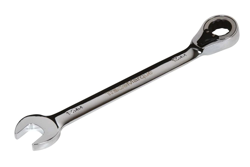 16mm Reversible Ratchet Combination Spanner / Wrench